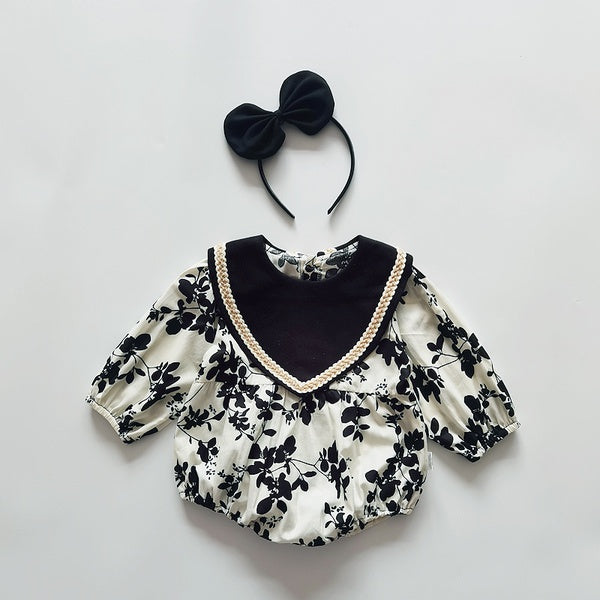 Serafina Romper & Bow Set