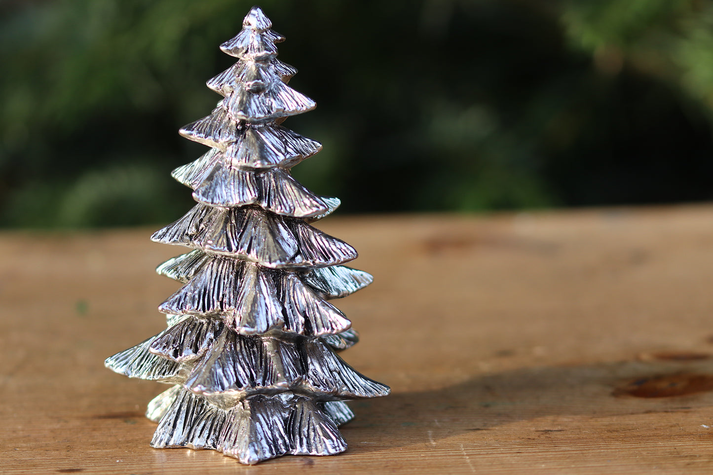 Serafina Christmas Tree - Antique Silver