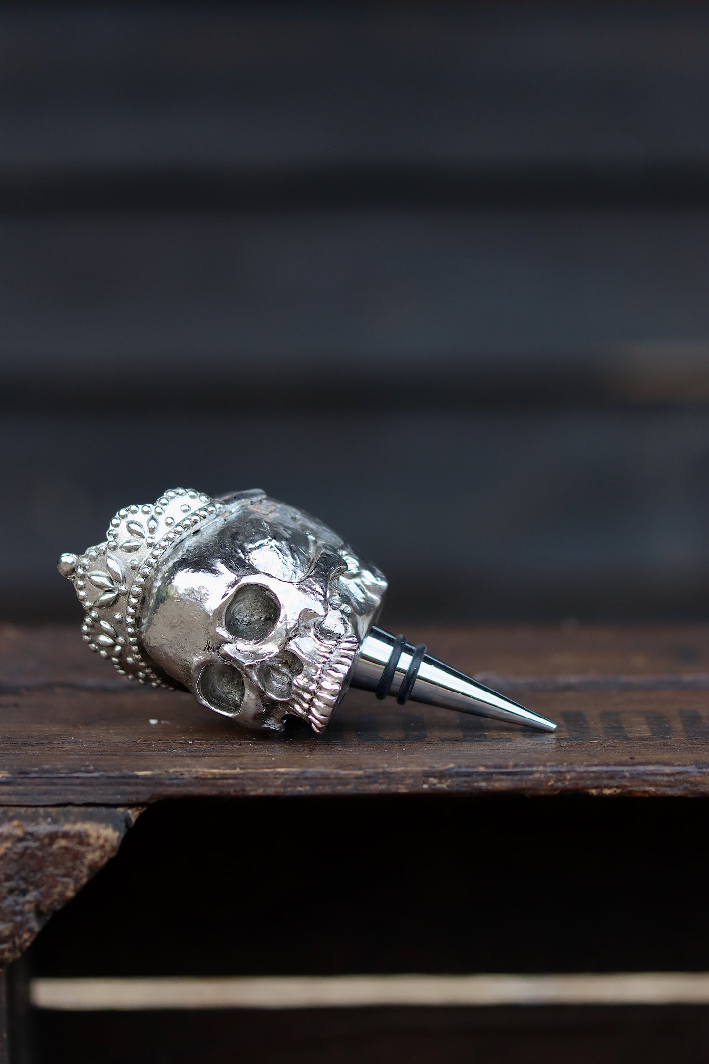 Skull Bottle Stopper