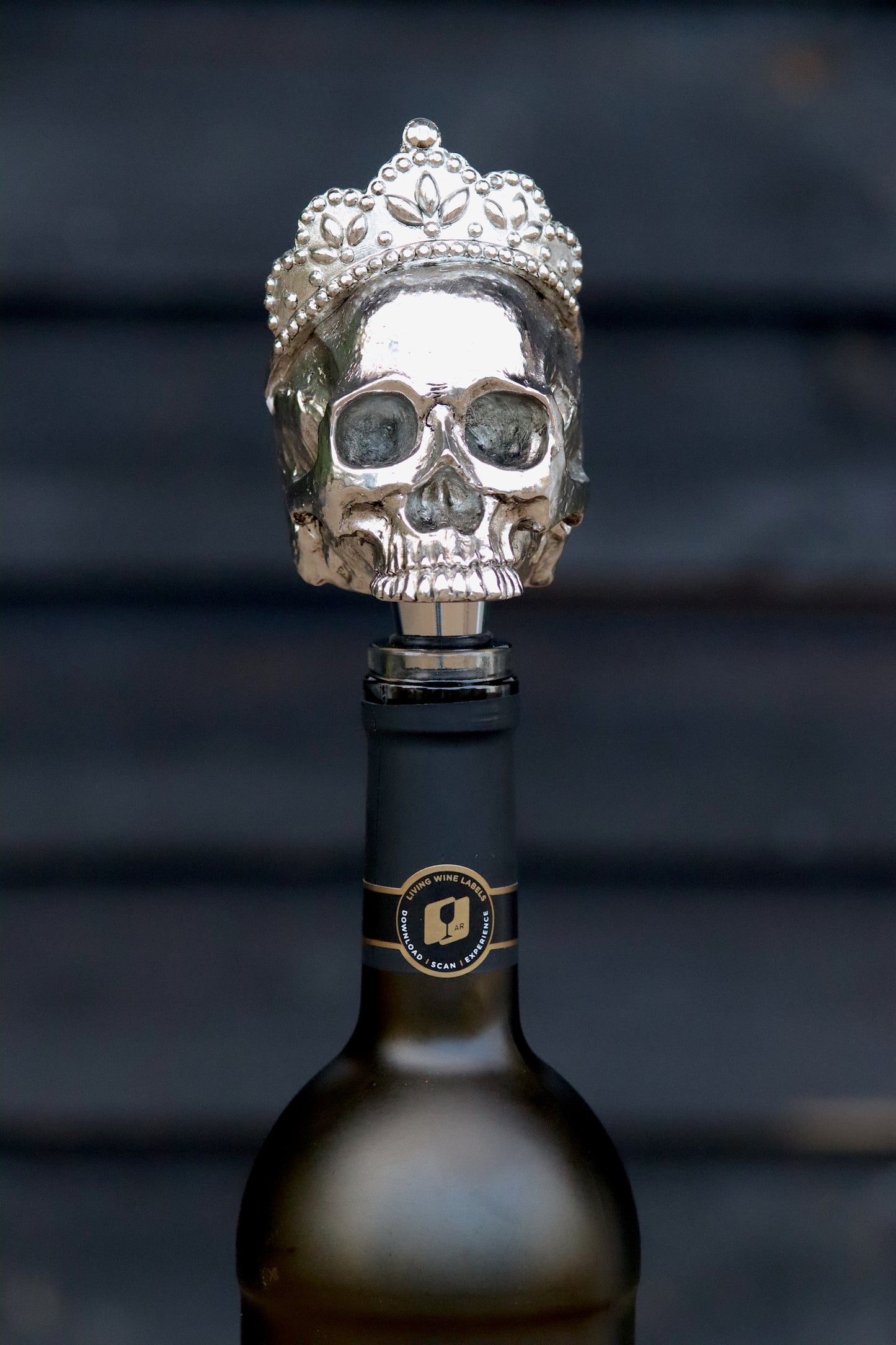 Skull Bottle Stopper