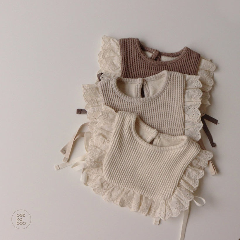 Waffled Frill Bib