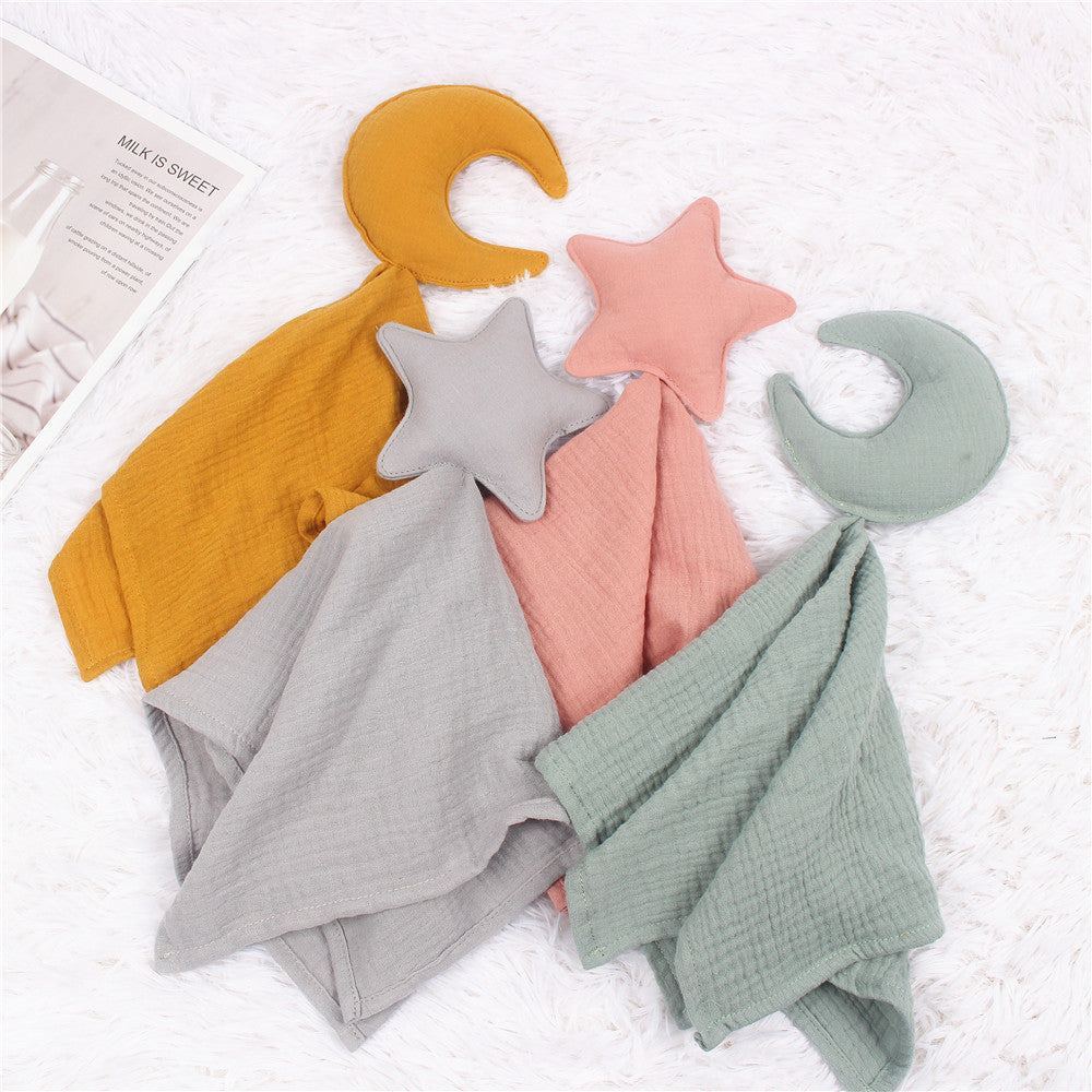 Star & Moon Muslin Comforter