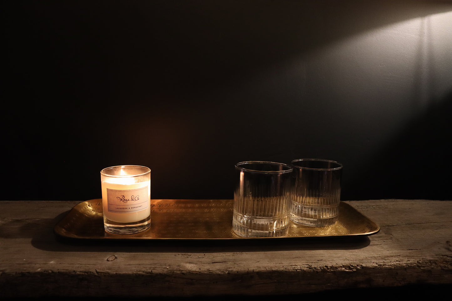 Kadova Brass Tray
