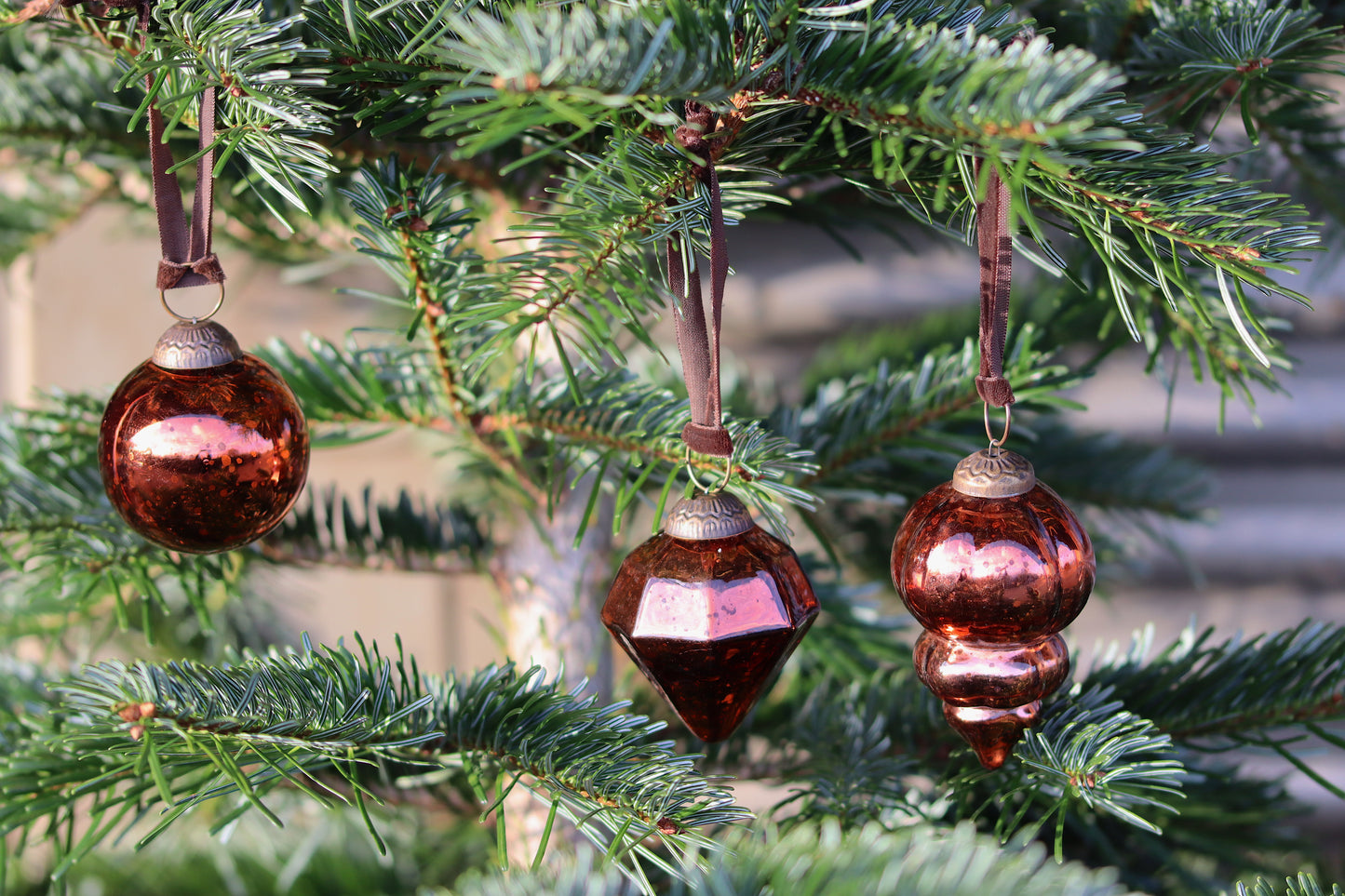 Ura Baubles - Set of 3 - Antique Copper