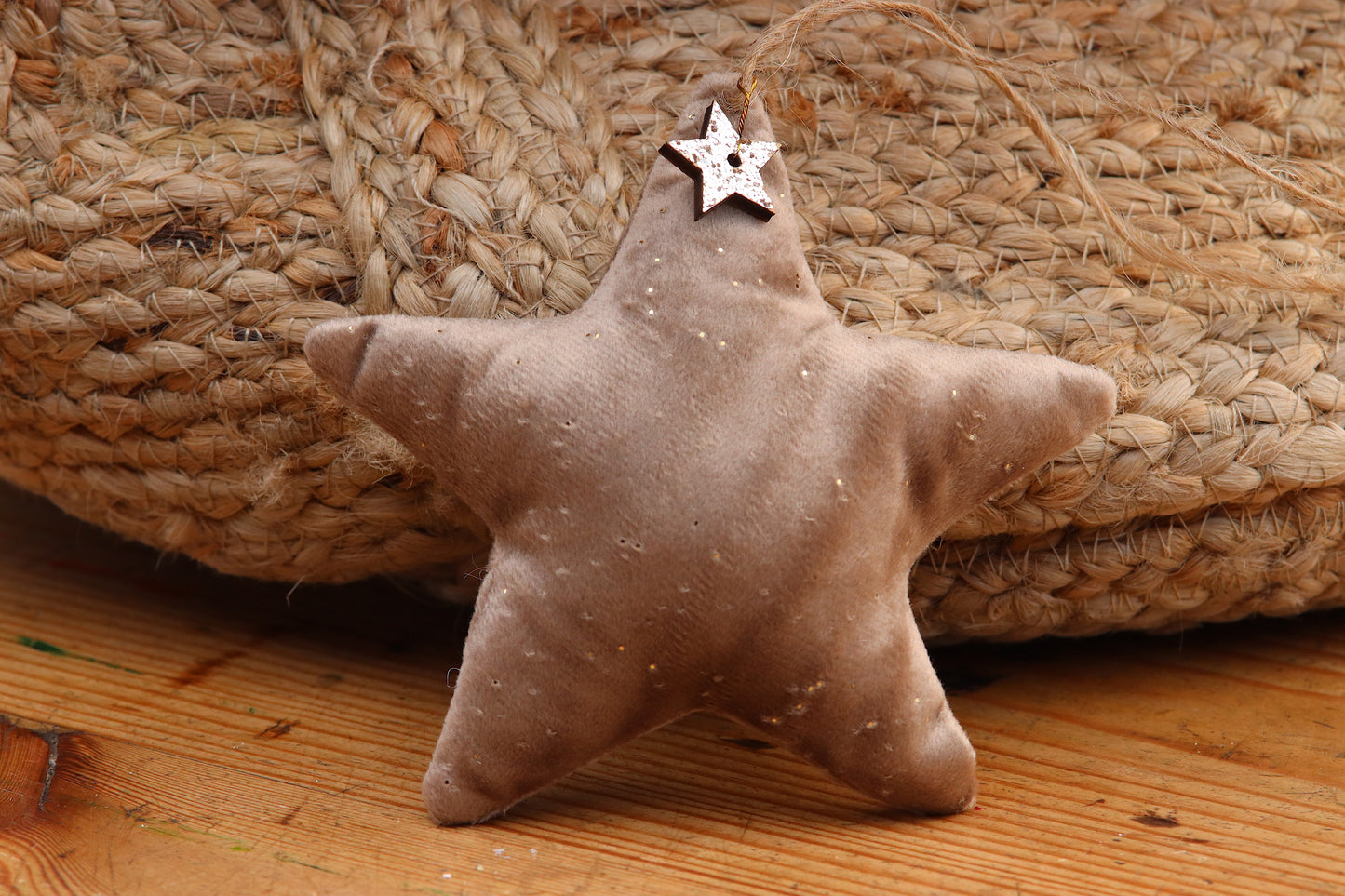 Velvet Star Decoration