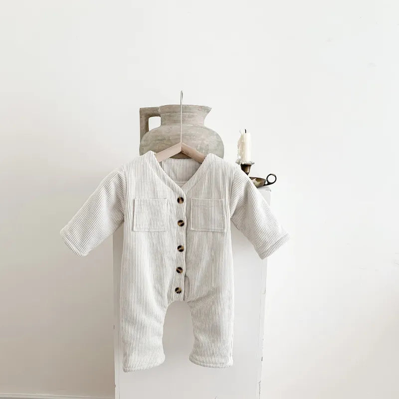 Monroe Cord & Fleece Jumpsuit
