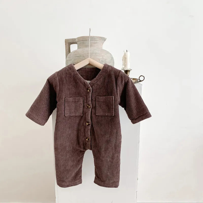 Monroe Cord & Fleece Jumpsuit