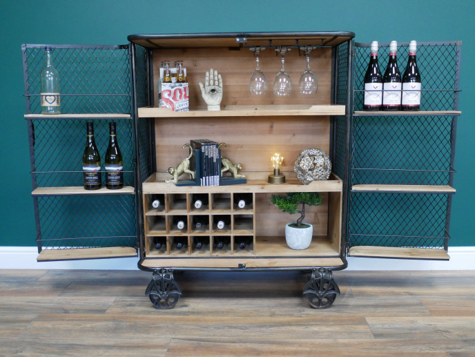 Industrial Drinks Cabinet