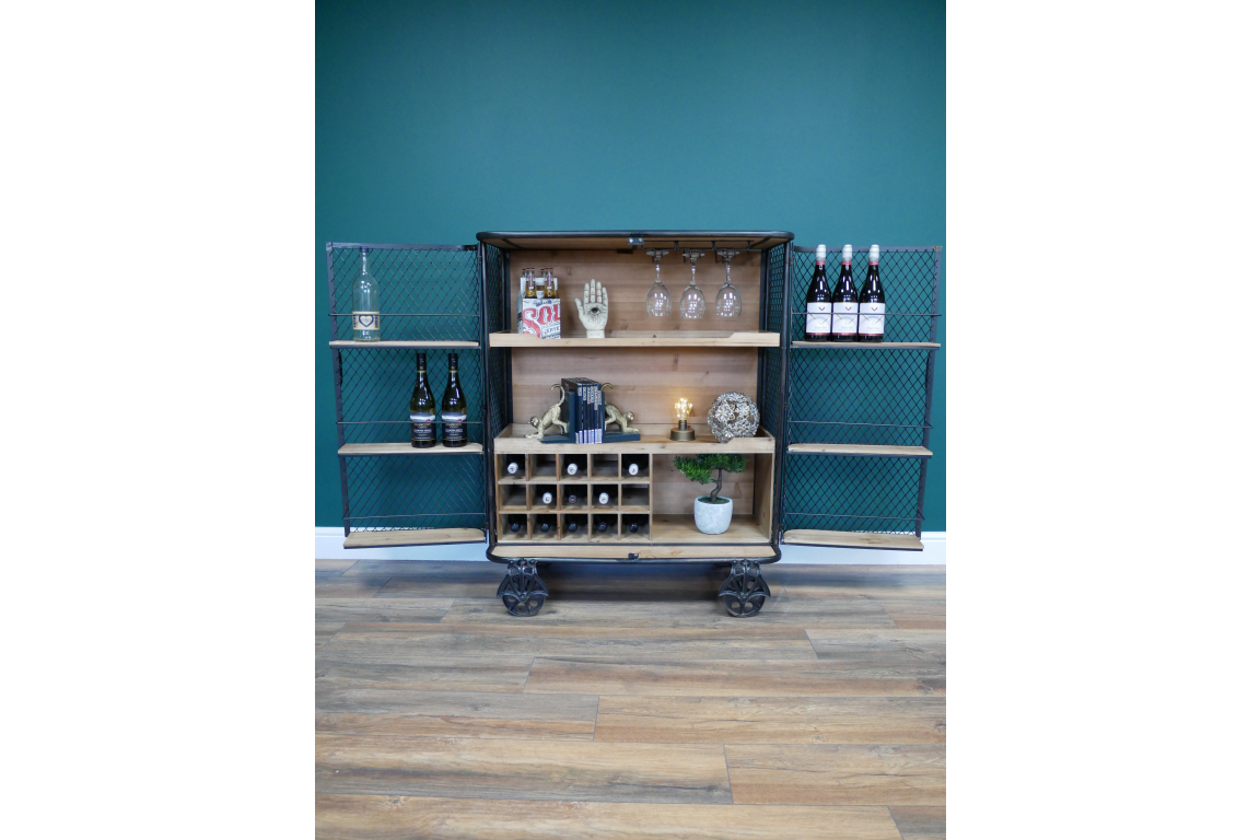 Industrial Drinks Cabinet