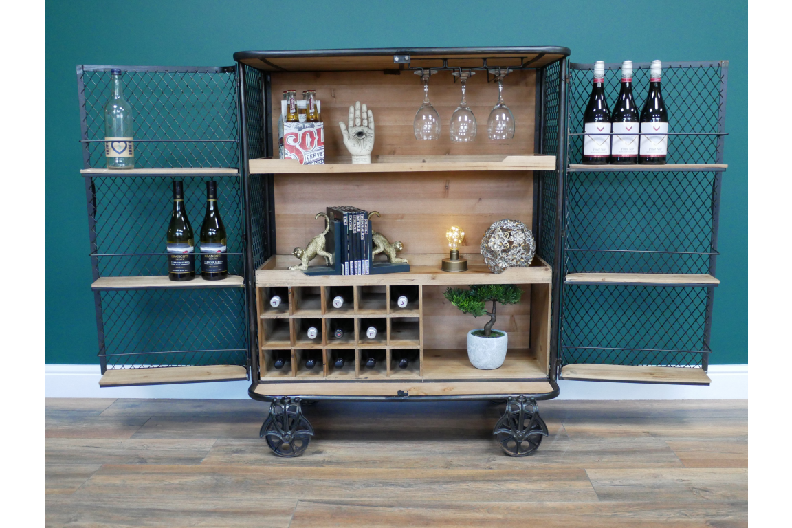 Industrial Drinks Cabinet