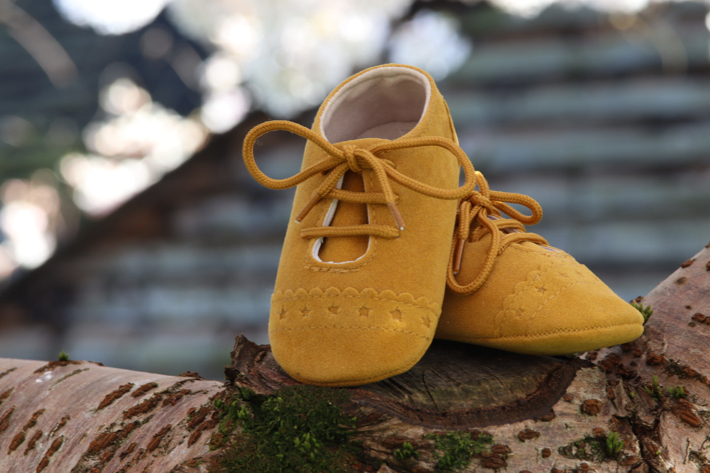 Handmade Star Shoes *5 COLOUR OPTIONS* (From 0 - 18 Months)