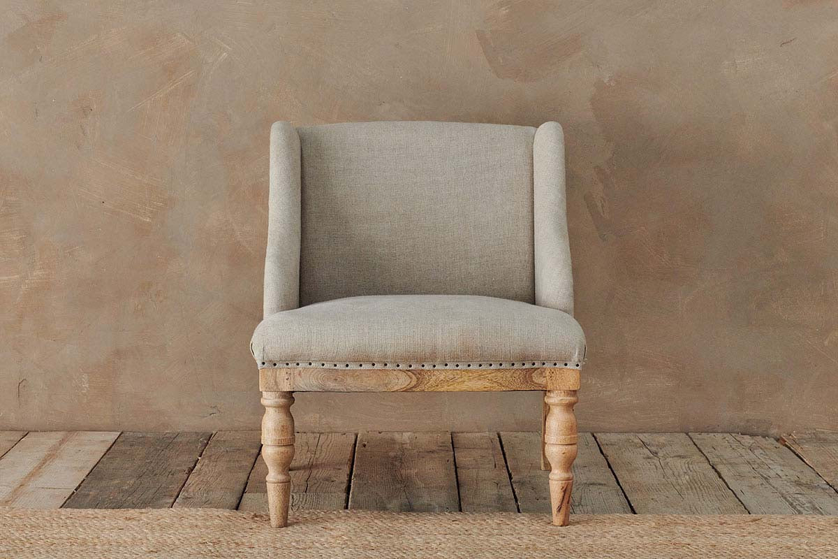 Linen Deconstructed Armchair