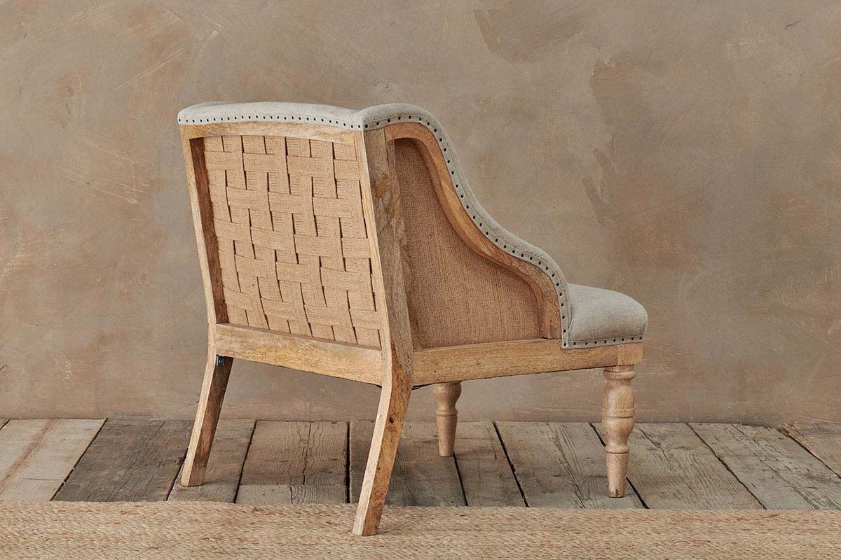 Linen Deconstructed Armchair