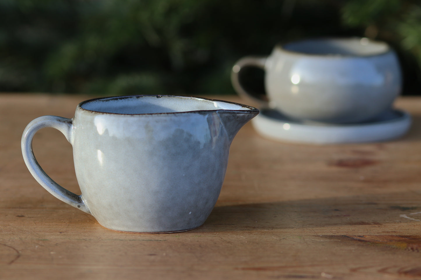 Amera Grey Milk Jug/Gravy Boat