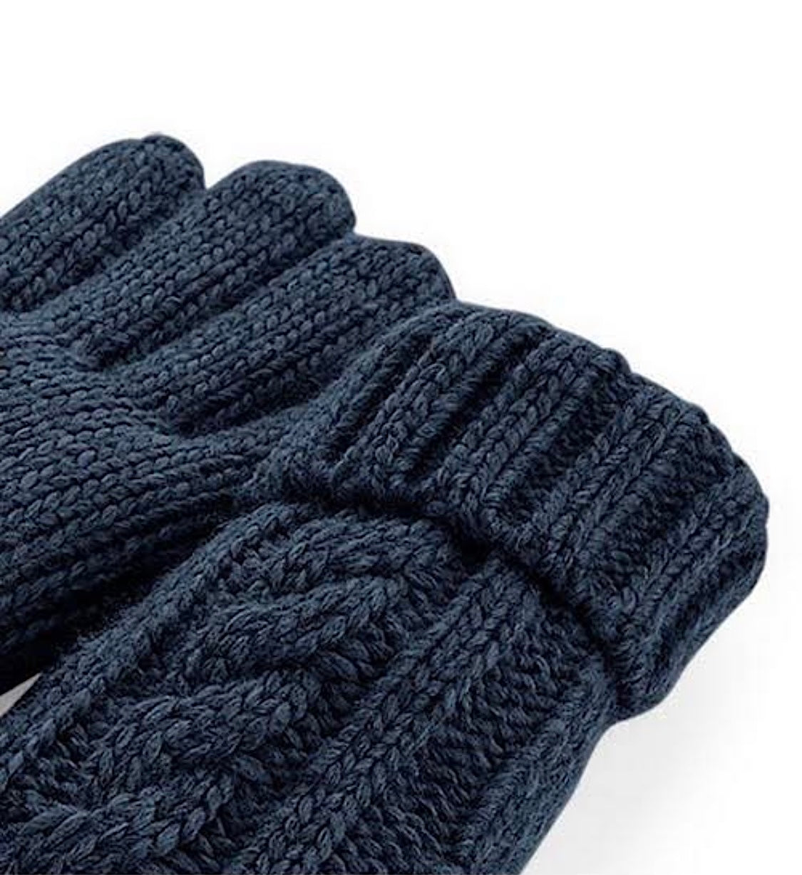 Chunky-Knit Gloves
