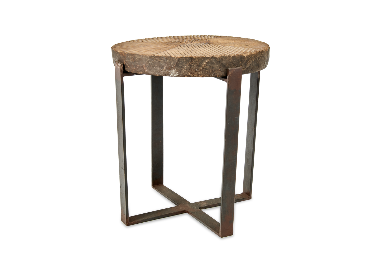 Reclaimed Wooden Side Table