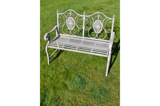 Antique-Grey Bench