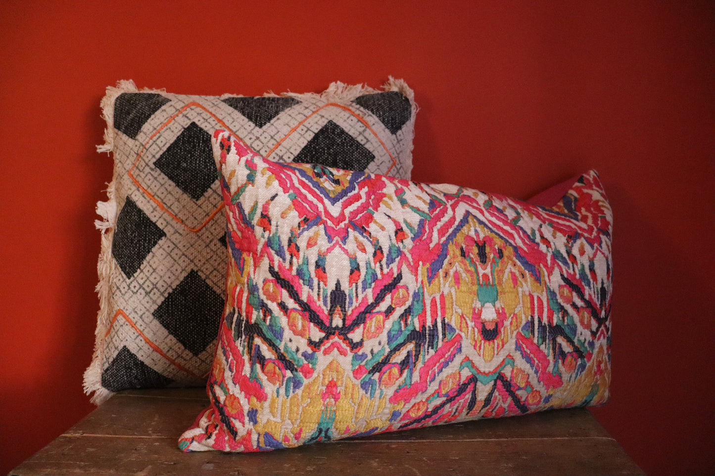 Luxury Textured Multi Pattern Cushion
