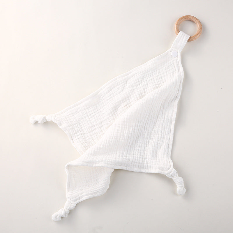 Muslin Comforter & Teething Ring