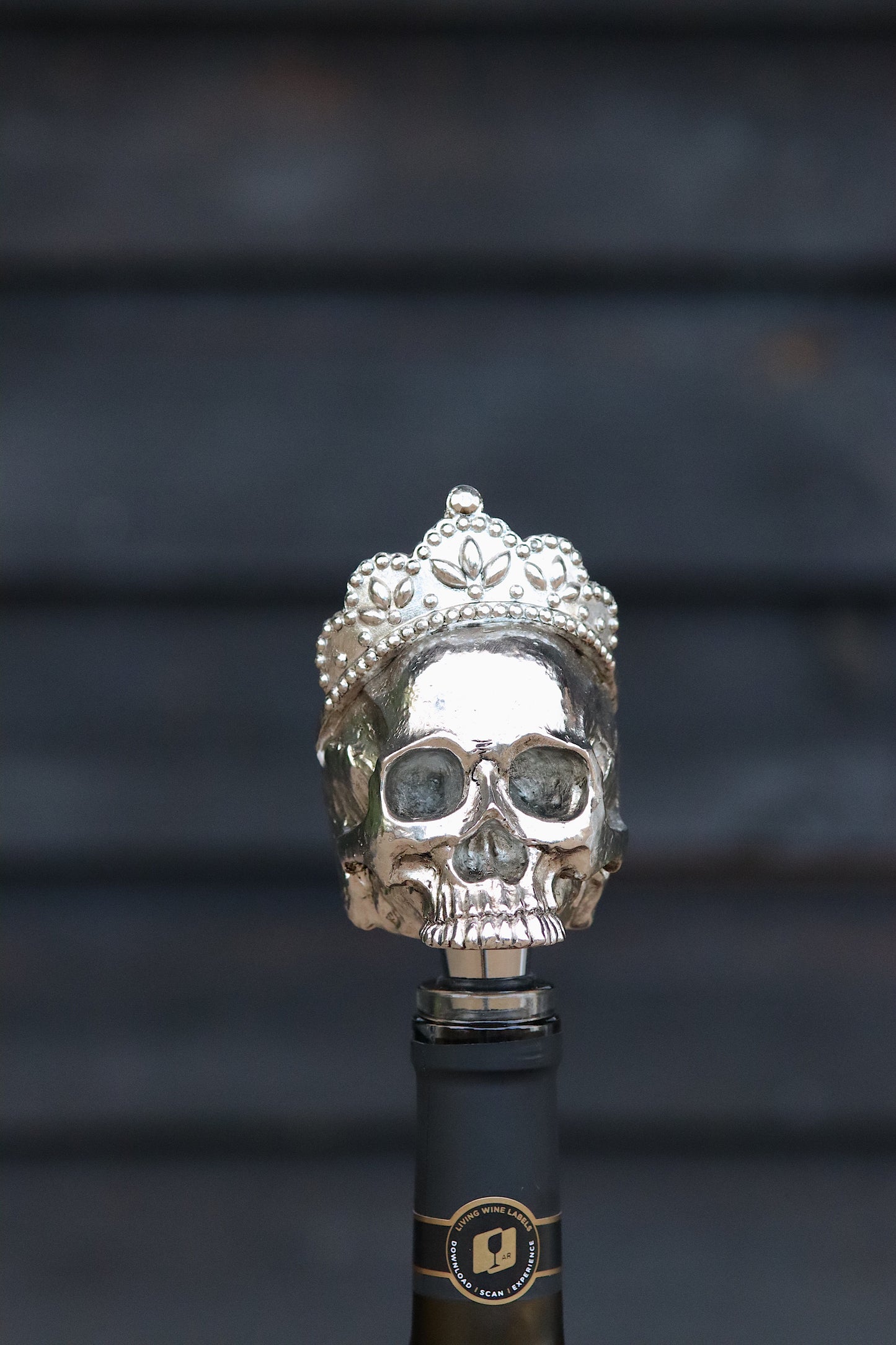 Skull Bottle Stopper