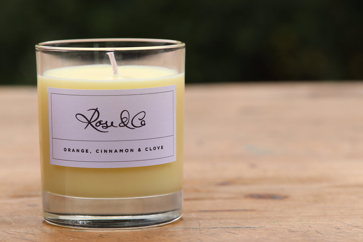 Soy Candle with Essential Oils - 5 scents available